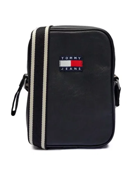 Tommy Jeans Geantă reporter negru