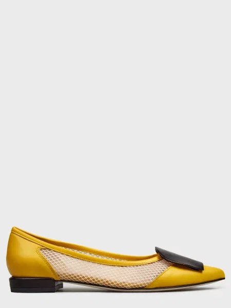 Балетки Fabio Rusconi желтые