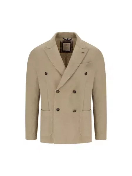 Marynarka Bob wełniana beżowa