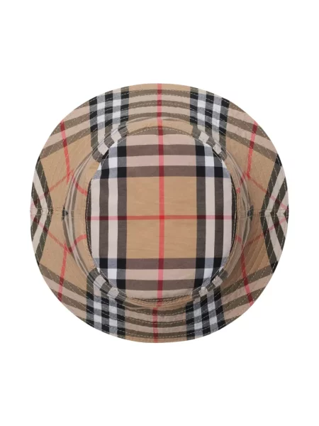 Kapelusz dziecięcy Burberry brązowy