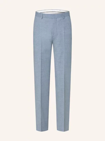 Roy Robson Slim Fit Kalhoty light blue modré