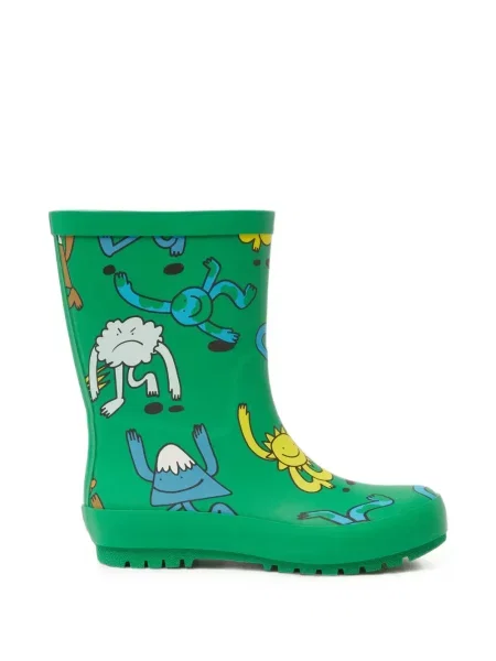 Botki dziecięce Stella Mccartney zielone