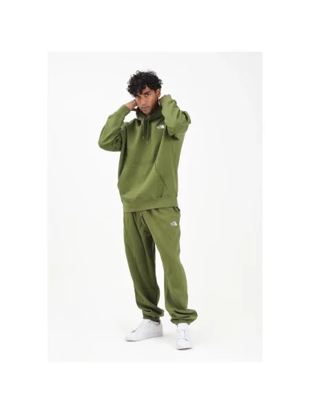 Spodnie The North Face Essential Relaxed Straight oliwkowe S zielone
