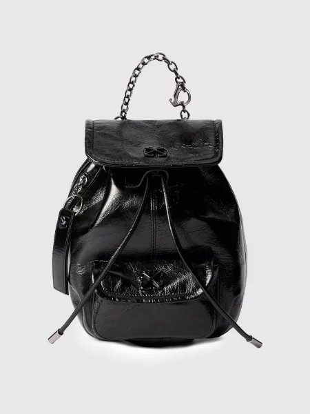 Кожаный рюкзак Off-white черный