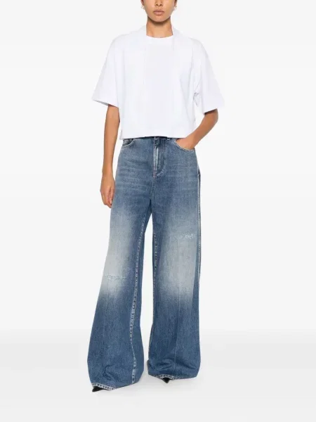 Scurt top Sportmax alb