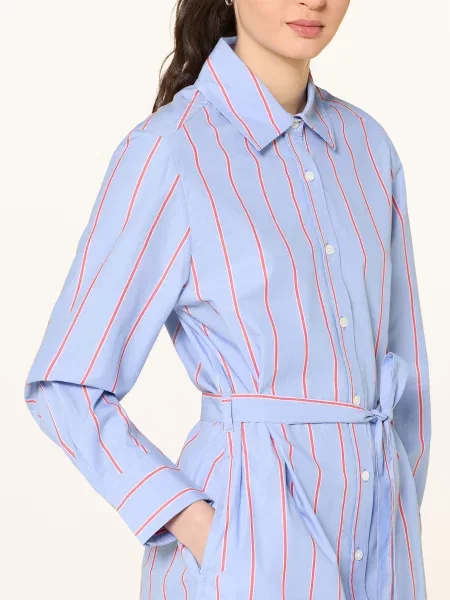 Lanius Sukienka Koszulowa blau niebieska