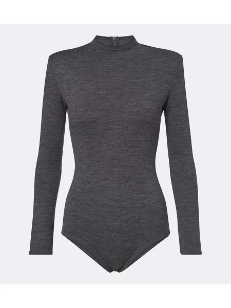 Body Jil Sander de lână gri