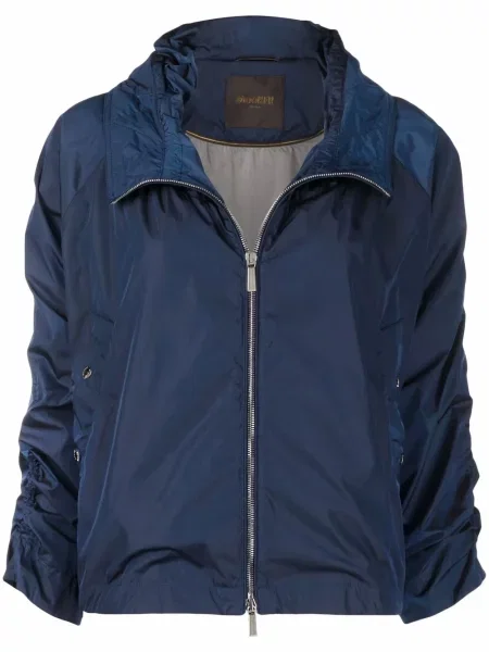 Kurtka Moorer o krotszym kroju niebieska