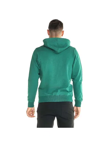 Fleece fleece melegítő felső Leone 1947 zöld