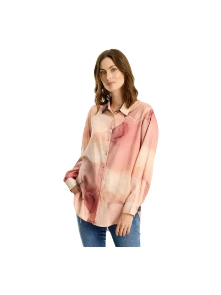 Wielobarwność koszula In Front różowa