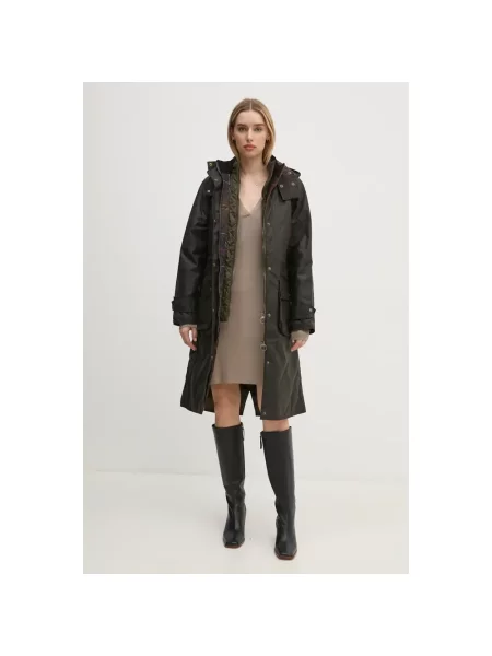 Parka Barbour zielona