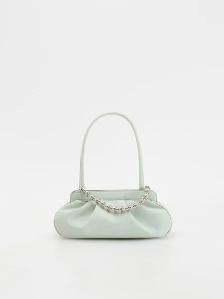 Сумка через плечо Reserved зеленая