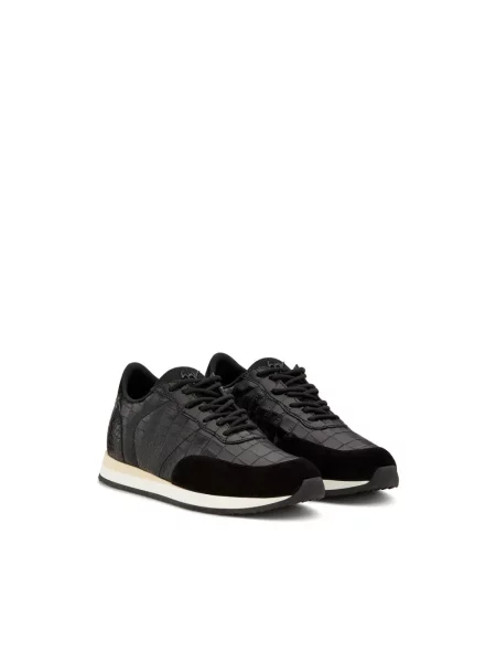 Sneakersy Giuseppe Zanotti skórzane czarne