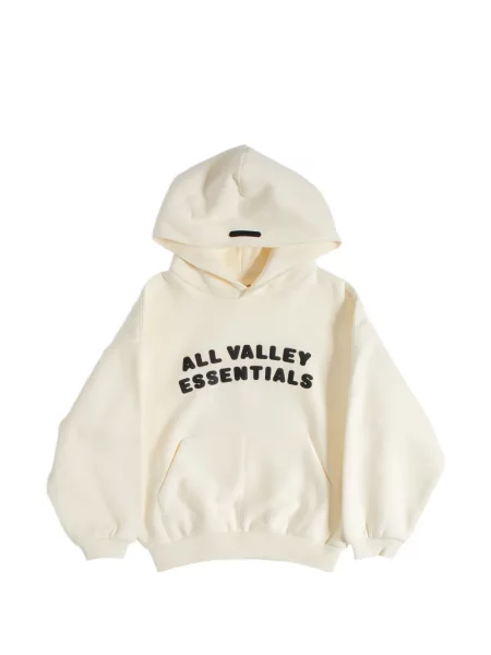 Mikina s kapucňou Fear Of God Essentials biela