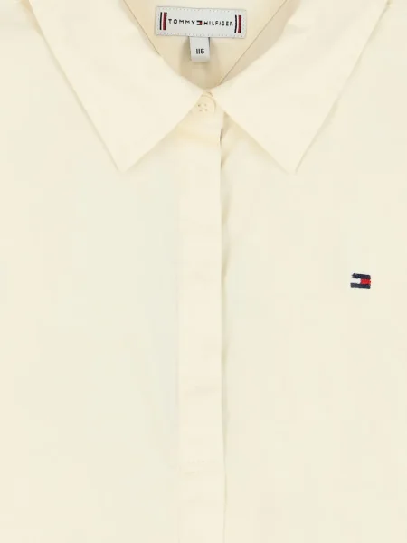 Sukienka dziecięca Tommy Hilfiger żółta