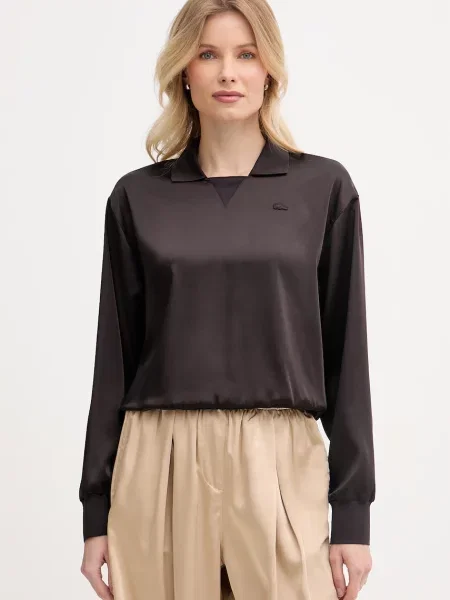 Lacoste halenka hnědá