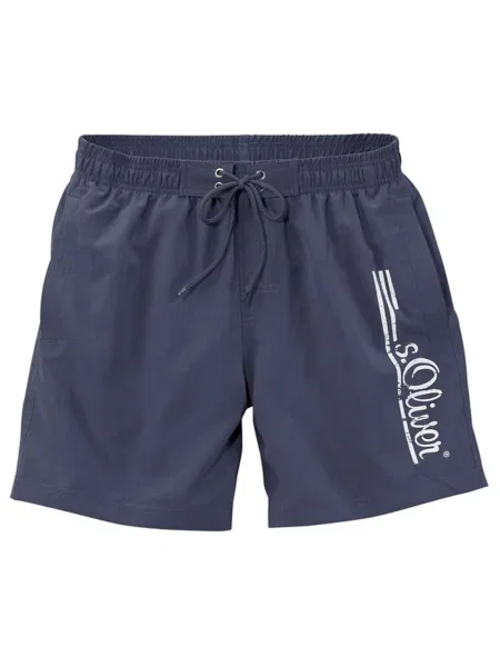 S.Oliver Șorturi de baie marin albastru
