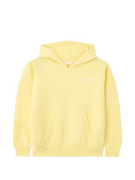 Bluza z kapturem dziecięca Palm Angels żółta