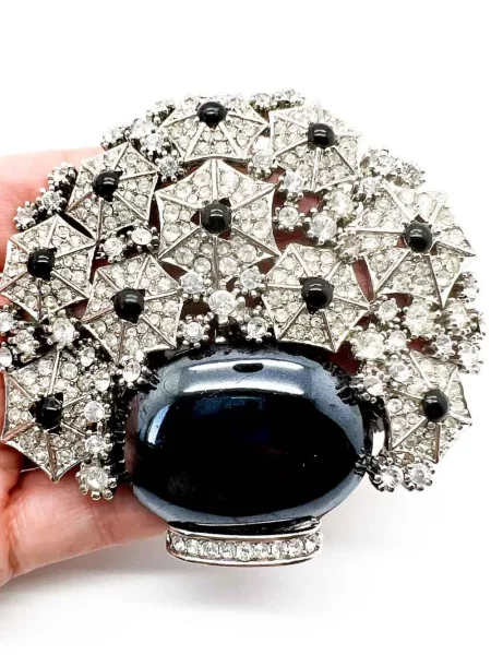 Брошка Jennifer Gibson Jewellery сребристо
