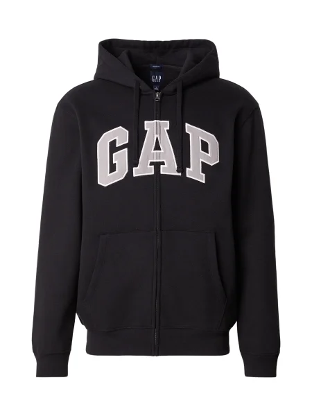 GAP Hanorac gri / negru alb