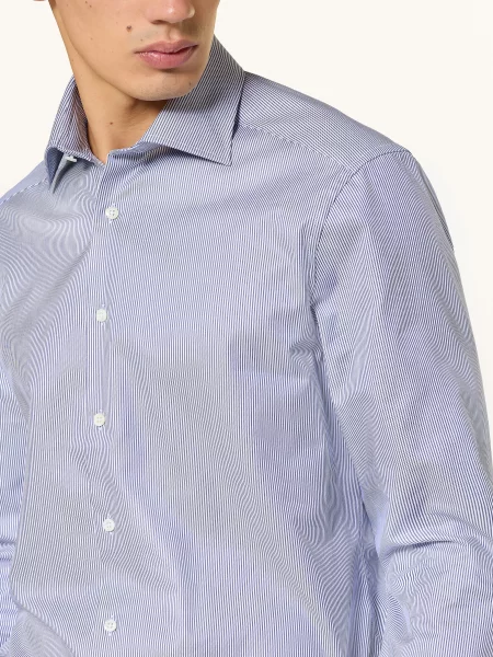 Stenströms Košile Slim Fit modrá bílá