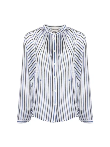Bluzka Semicouture w paski biała