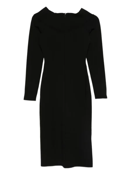 Rochie midi Stella Mccartney până la genunchi de costum negru