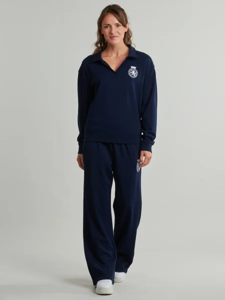Pantaloni Tommy Hilfiger albastru