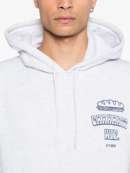 Hanorac cu glugă Carhartt Wip gri