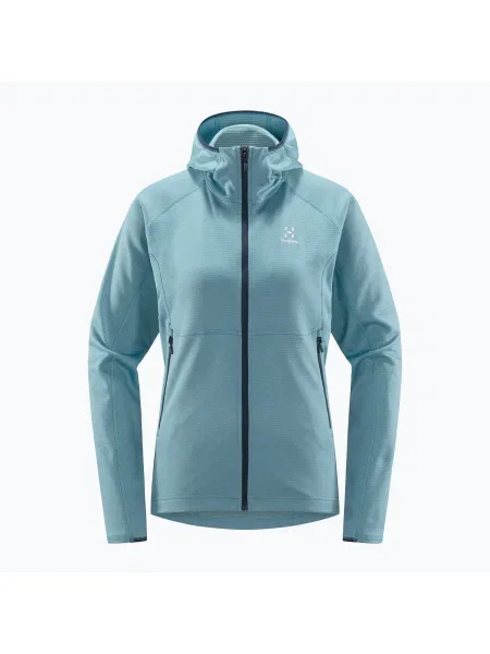 Дамска блуза за преходи Haglöfs Skuta Hood син