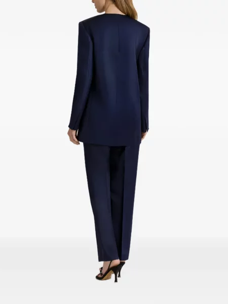 Marynarka Alberta Ferretti dwurzędowa niebieska