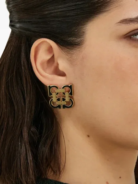 Cercei Ferragamo auriu