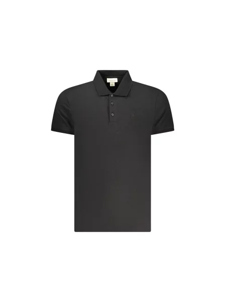 Tricou polo Calvin Klein Jeans clasic negru
