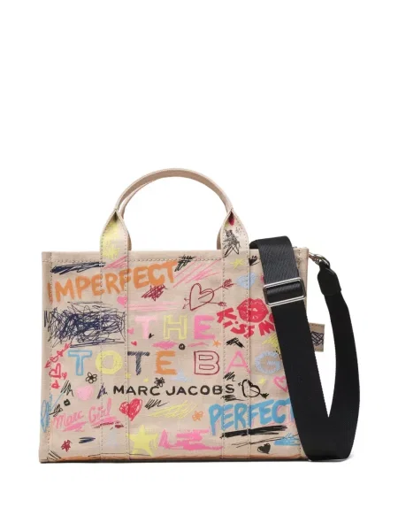 Geantă Marc Jacobs din canvas