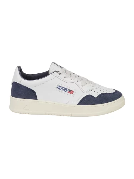 Sneakersy Autry skórzane niebieskie
