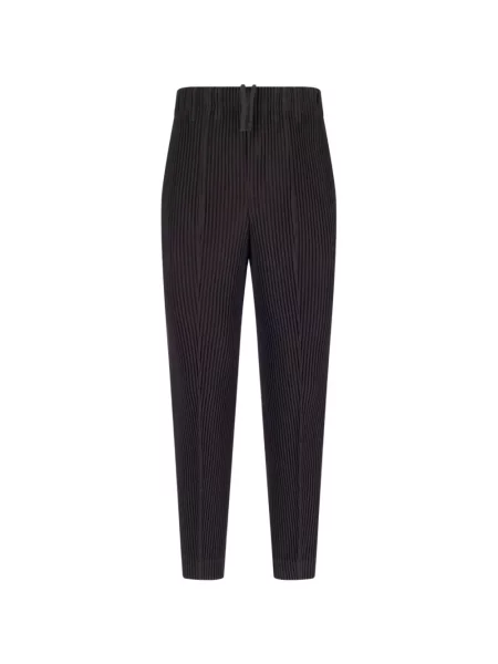 Pantaloni Homme Plisse Issey Miyake conici maro