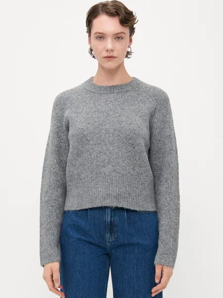 Vero Moda Tall Pulover VMBANG amestecat gri