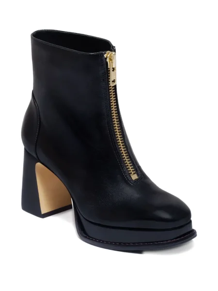 Botine Bernardo cu platformă negru