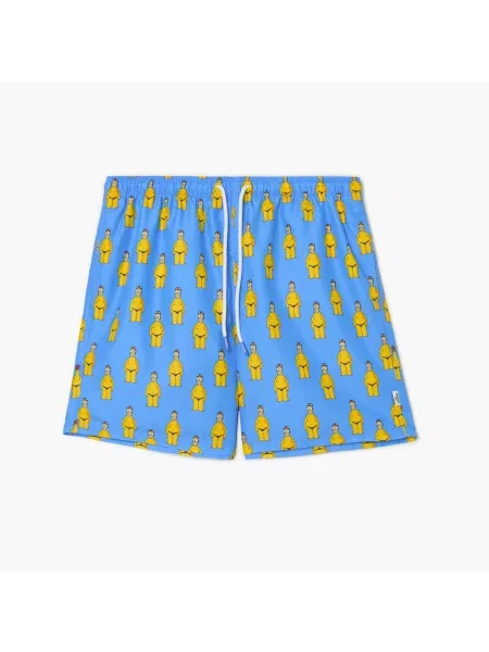 Cropp Шорти для плавання з принтом all over Homer Simpson синій