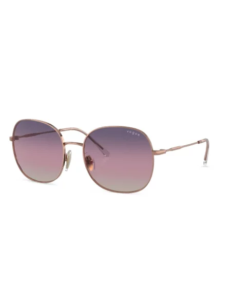 Spalvų gradiento rašto saulės akiniai Vogue Eyewear rožinė