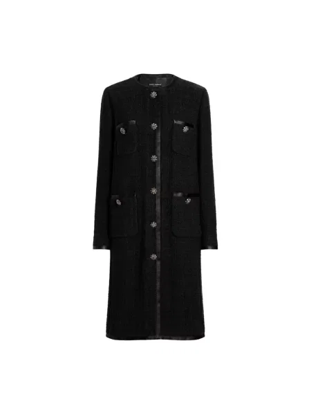 Płaszcz Dolce And Gabbana czarny
