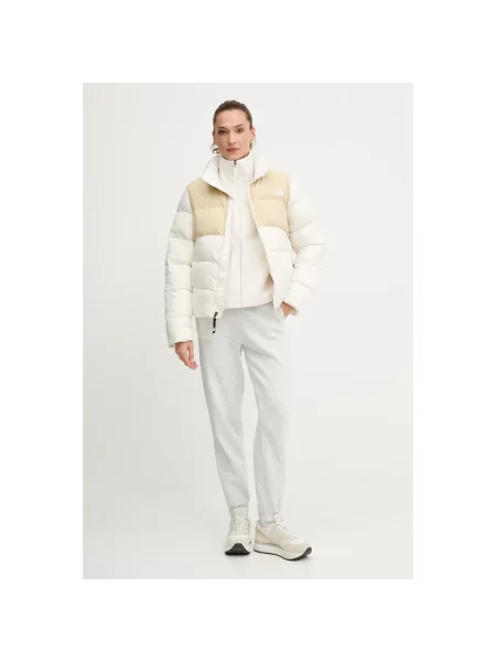 Bluza polarowa The North Face Yumiori Off Peak Full Zip white dune beżowa