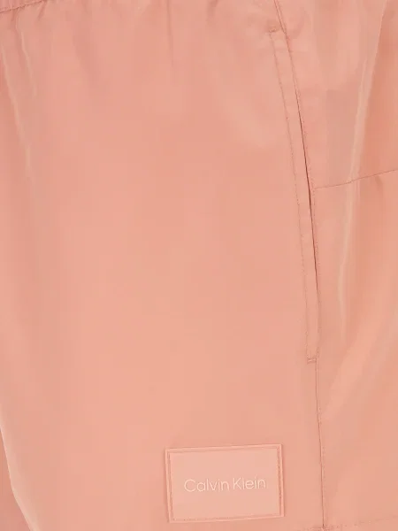 Olcsóbban. Férfi Calvin Klein Short Double Wb rózsaszínű fürdőruha. Méret: XXL rózsaszín