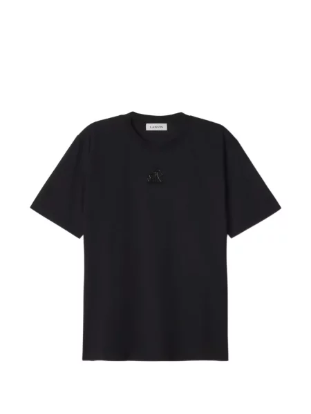 Tricou Lanvin din jerseu negru