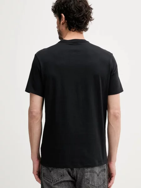 Calvin Klein t-shirt z nadrukiem czarny