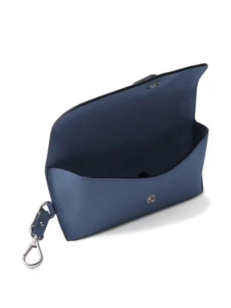 Ochelari de soare Prada din piele albastru