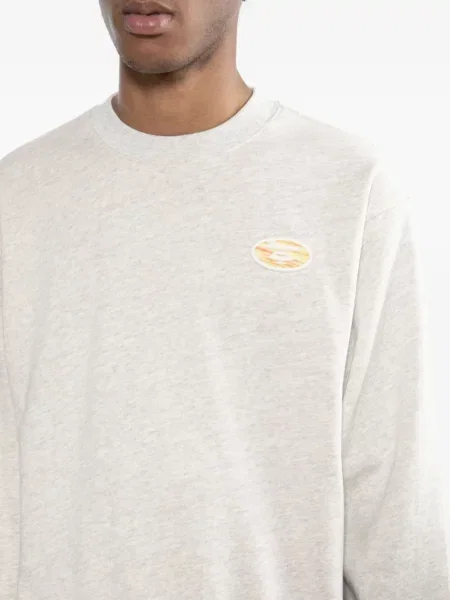 Hanorac Aape By A Bathing Ape cu broderie gri