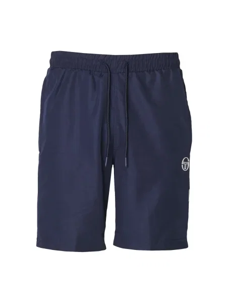 Sergio Tacchini Pantaloni ALETTONE bleumarin alb