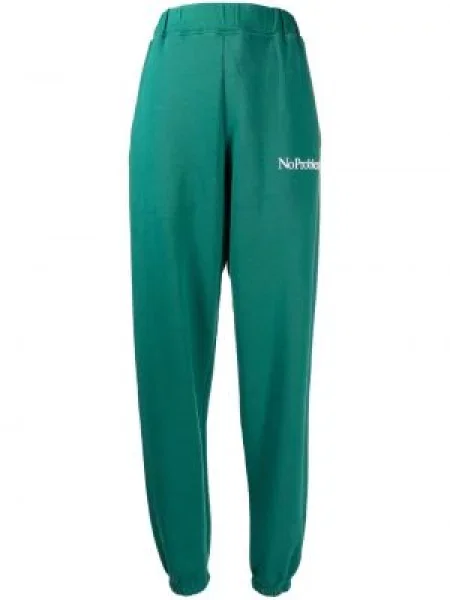 Pantaloni Aries cu imagine verde