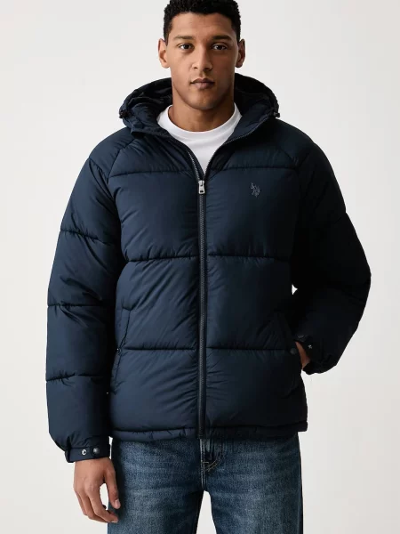 U.S. Polo Assn. prešívaná bunda pánska Hooded Puffer